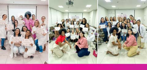 turmas curso de furo de orelha humanizado materna brincos