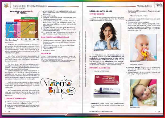 apostila curso furo de orelha